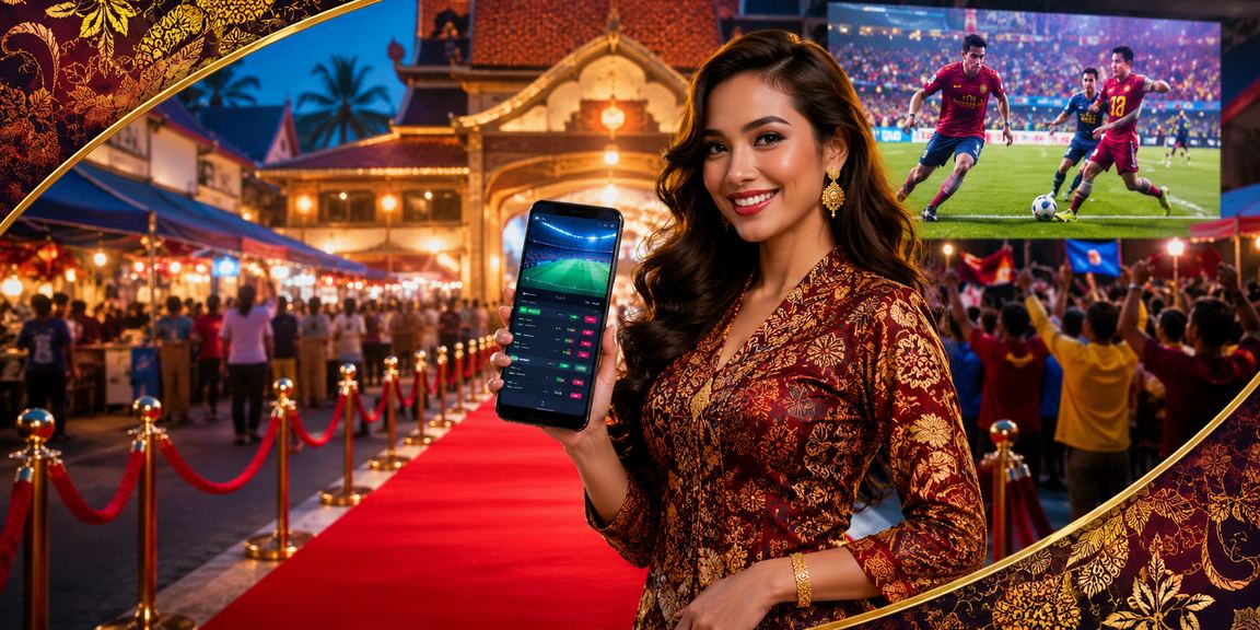 Penonton Malaysia mengikuti aksi pertaruhan sukan secara langsung